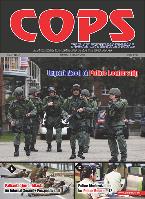 Cops Today Magazine of Jan-Feb 2016